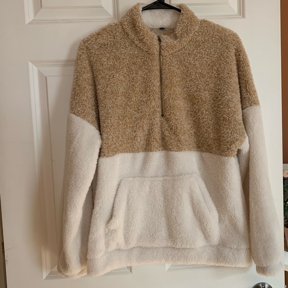 Quarter Zip Sherpa